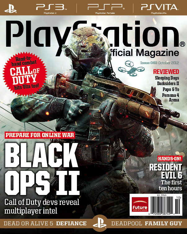PlayStation: The Official Magazine -- October 2012 Cover