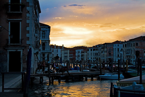 Sunset over the Grand Canal