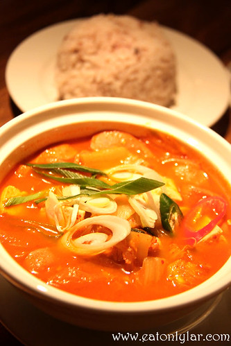 Kimchi Soup with Rice