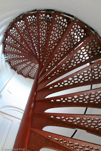 Stairs, Eagle Harbor Lighthouse, Lake Superior