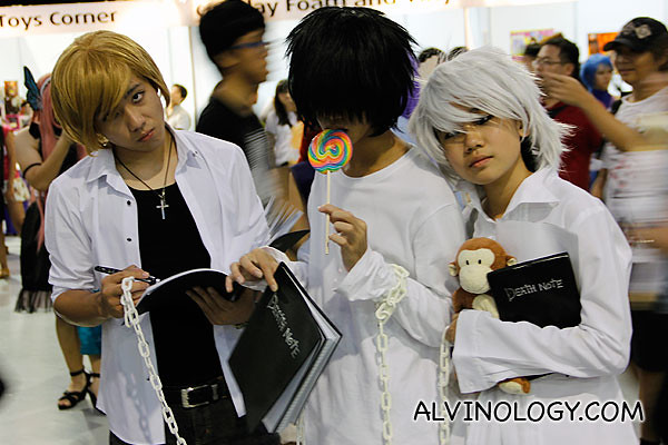 Characters from Death Note