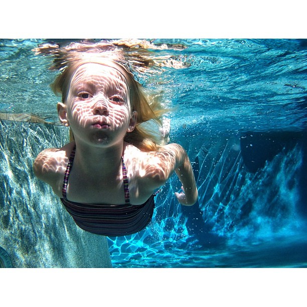 that day we laughed and swam together ... I shared the events of this day on my blog. Thank you for everyone's comments of love and prayers for Lily. I treasure this photograph #lifeproofcase #sooc no editing #underwater
