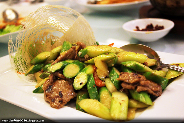 The Cathay Restaurant - Beef Slices with Asparagus