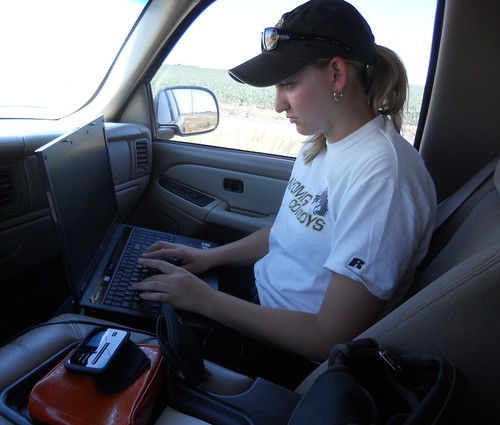 Writing in the pickup