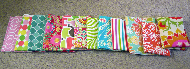Fabric for Claire's Monthly Photos