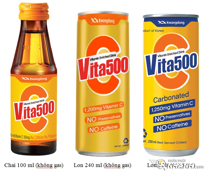 Tìm nhà phân phối nước uống bổ sung Vitamin VITA500 nhập khẩu từ Hàn Quốc