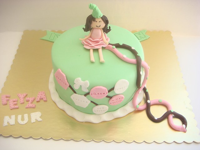 cakes for genetic student girl