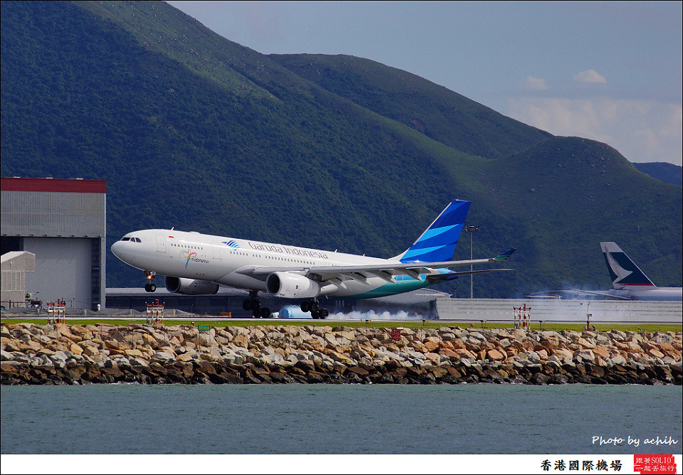 Garuda Indonesia / PK-GPL / Hong Kong International Airport