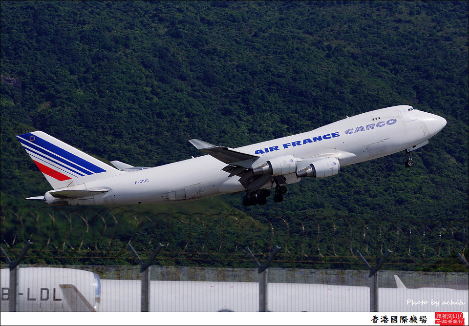 Air France Cargo / F-GIUC / Hong Kong International Airport