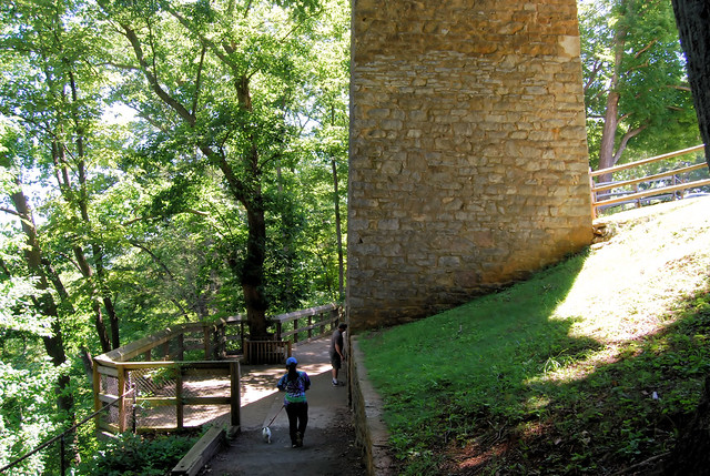 Shot Tower State Park is one of the last existing shot towers in the USA