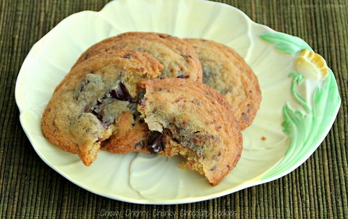 Chewy Cherry Chunky Chocolate Cookies 3A