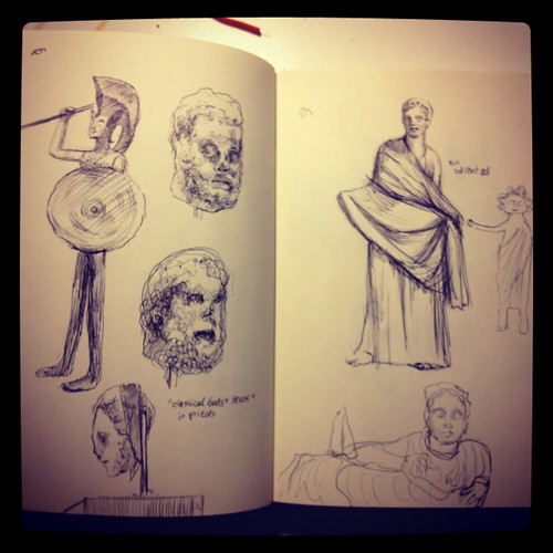 Sketchbook: sketches from the MET