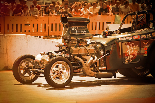 Drag Racing Galore - Altered Angel Heart Dragster by Pixeleye Interactive // Dirk Behlau