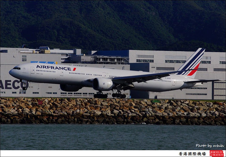 Air France / F-GSQC / Hong Kong International Airport