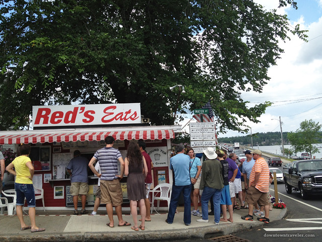 Reds Eats Lobster Roll Shack in Maine