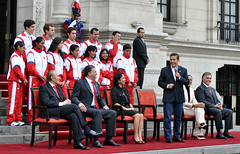 Jefe de Estado despidió a deportistas que representará al Perú en Juegos Olímpicos