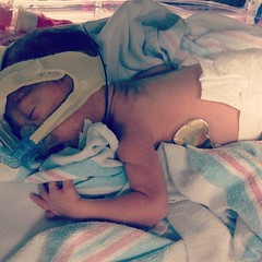 Avery. Day 27. #twins #preemie