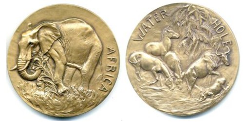 Huntington Africa medal
