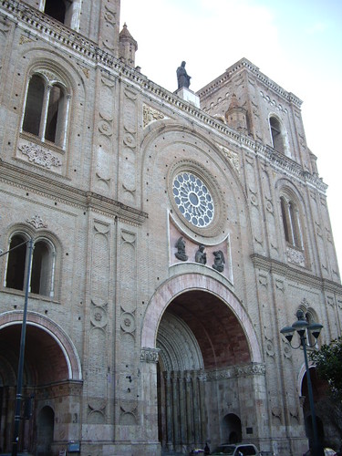 This was a large church in the town of Cuenca.