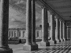Versailles, le parc du Trianon.