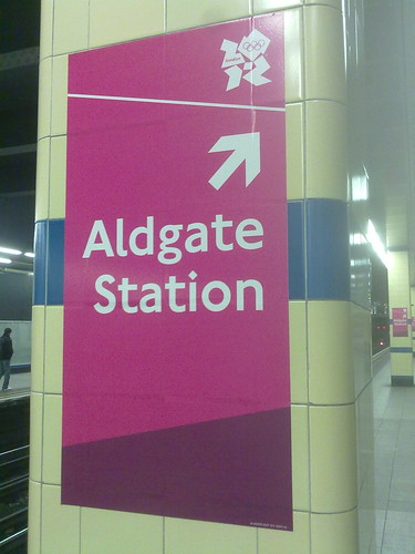 Aldgate Station by LoopZilla