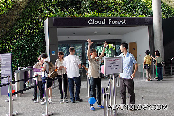 Entering the Cloud Forest