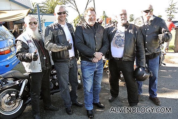 The Harley riders