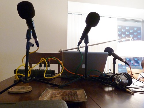 Podcasting equipment