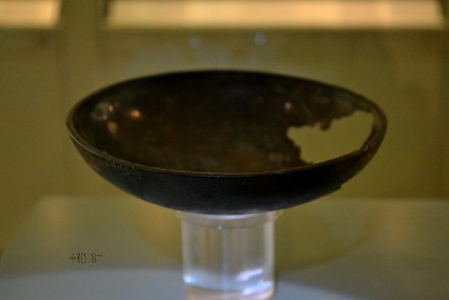 Bronze bowl with Linear A inscription, Chania, September 2011
