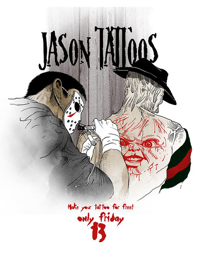 Jason art tatoo by rodisleydesign
