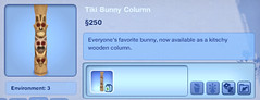 Tiki Bunny Column