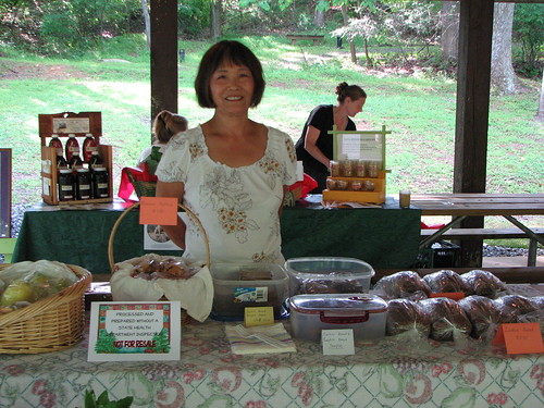 Produce & Baked Goods Pakssi Foley at Fairy Stone State Park
