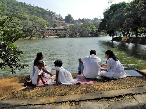 Picnic on Lake Kandy  (by Queenie)