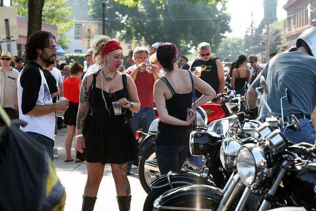 Bearded Lady Motorcycle Freakshow 2012