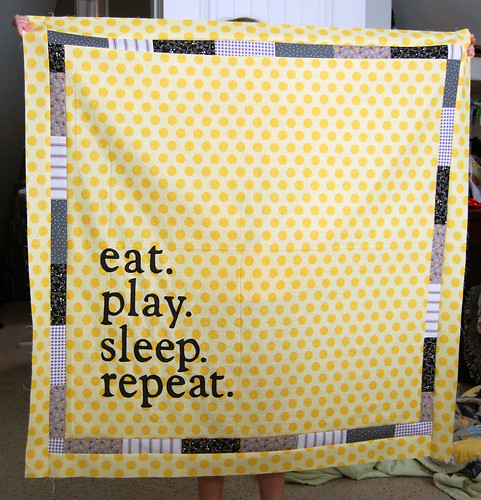 eatplaysleep quilt top