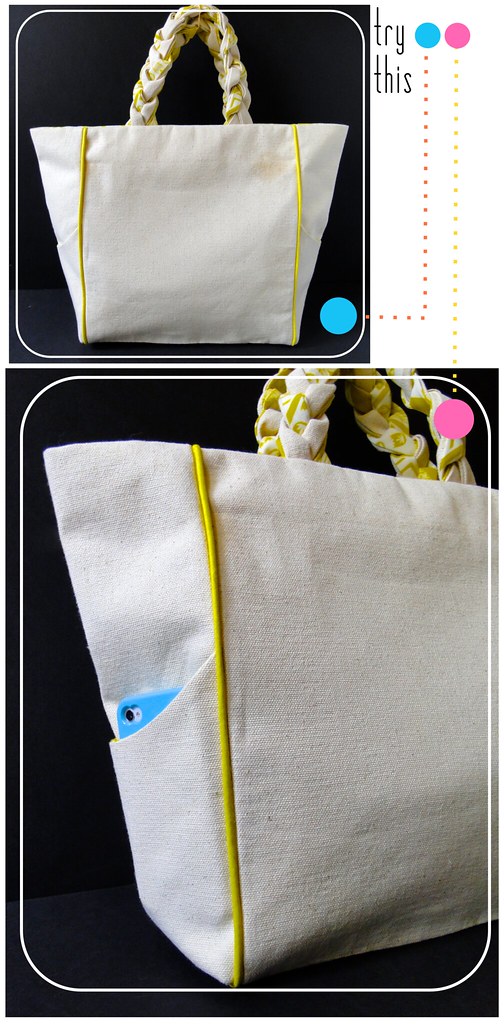 00 Piped + Pocketed Tote