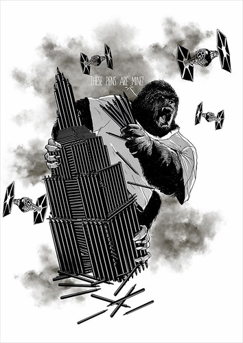 Kong strikes back by rodisleydesign