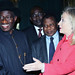President Goodluck welcomes Secretary Hillary Clinton