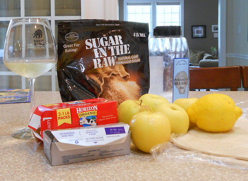 Ingredients for Puff Pastry Fruit Strips