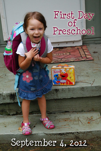 First Day of Preschool