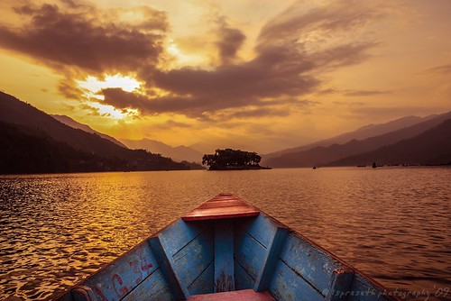 Sunset Boating ...