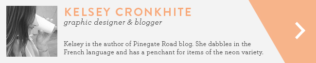 Kelsey Cronkhite Pinegate Road blog Life and Letters