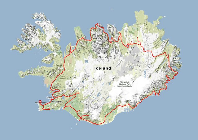 Iceland Route