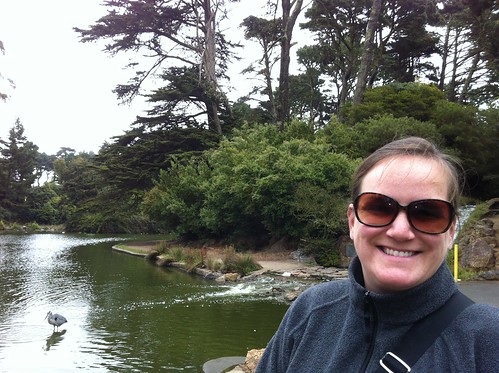 Suze and a great blue GG Park