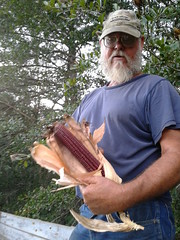 Terry and the red corn