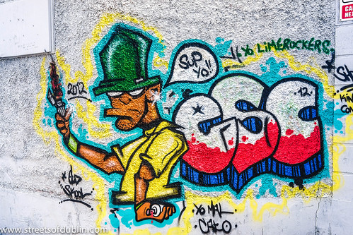 Street Art At Hanover Quay - Dublin Docklands by infomatique