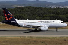 Brussels Airlines A319-111 OO-SSV GRO 08/08/2012