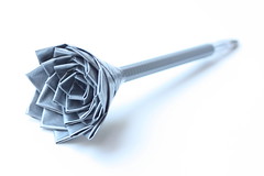 Duct-Tape Rose Pen by Cobra_11