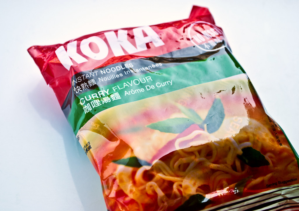 Koka Curry Noodles Wrapper