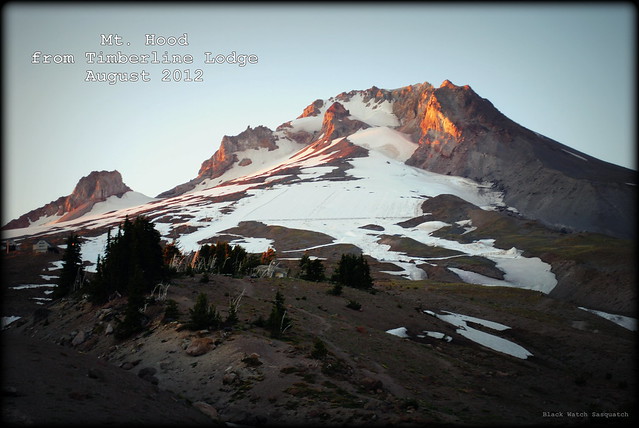 Mt Hood from Timberline Lodge August 2012